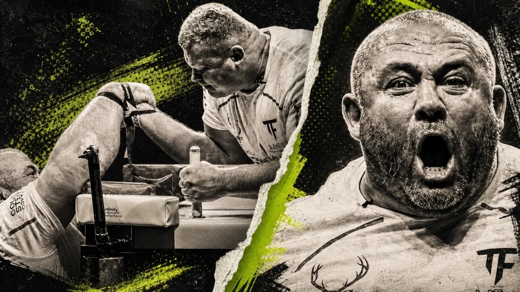 Georgi Tsvetkov reacts beside the Kamil Jablonski match in a black, off-white, and acid-green distressed collage.